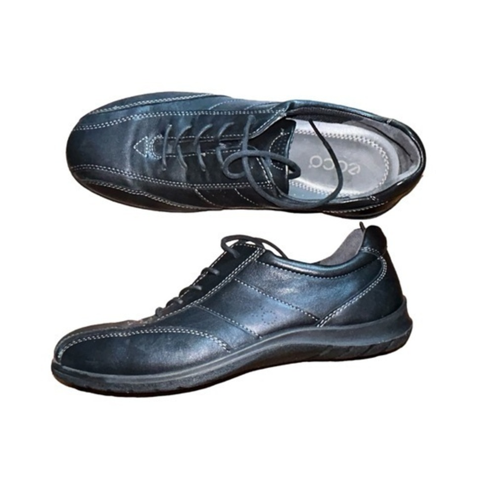 Ecco Women’s Sky Tie Lace Up Comfort Shoes Black‎ Size 38